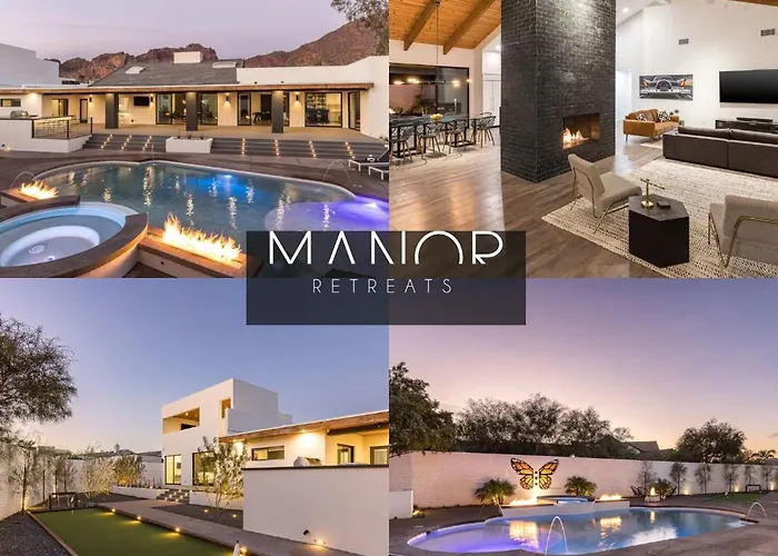 Luxury Micro-resort, Theater, Sauna, Heated Pool Holiday home Phoenix